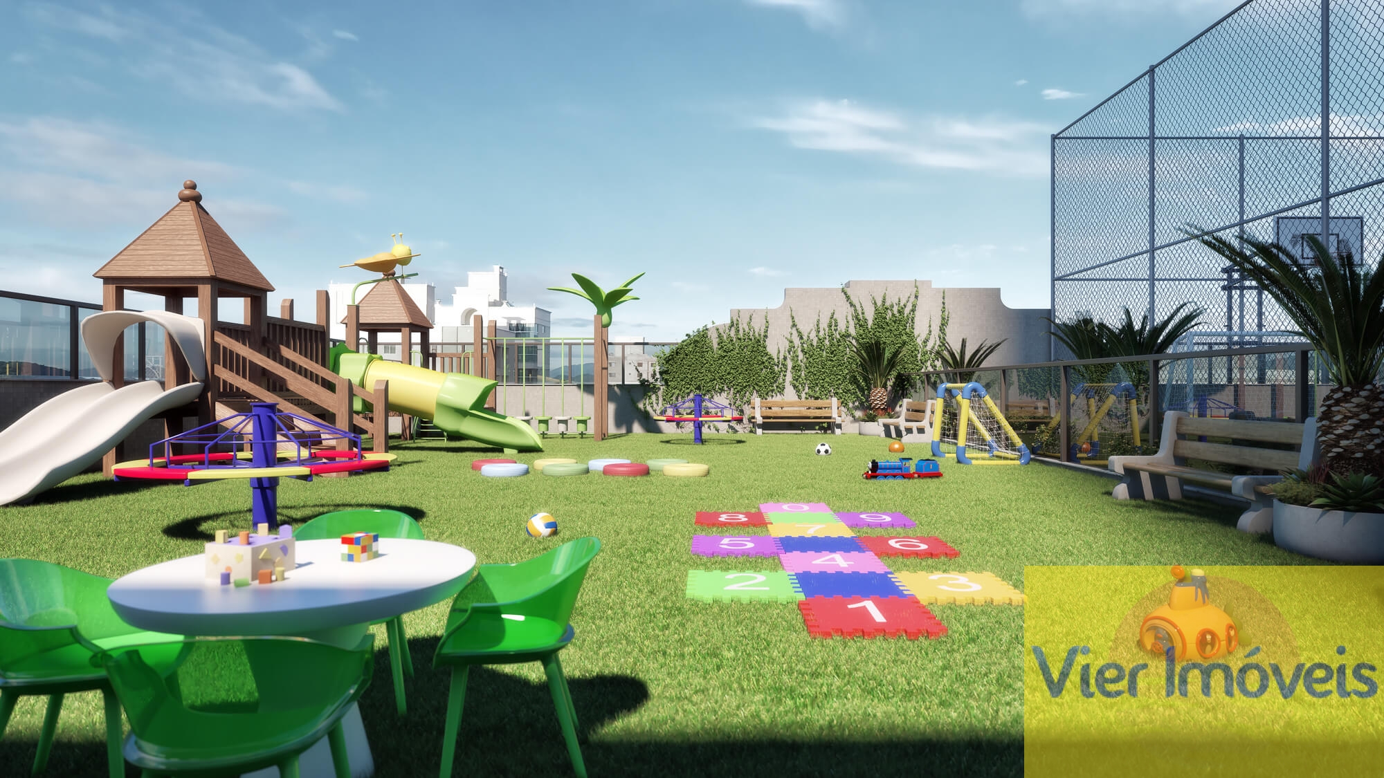 Gran Ducado Residence – Pasqualotto Construtora – Área de Lazer – Playground